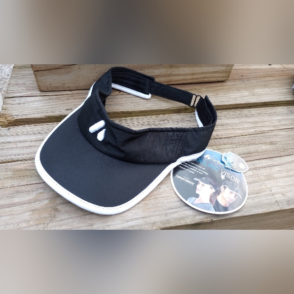 NWT Activ cool Unisex Fly-by Visor UPF Protection black - Picture 1 of 7